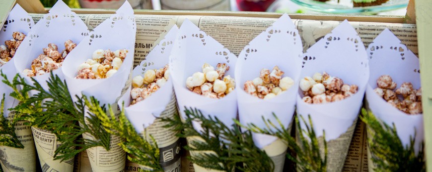 ¿Estás preparando tu boda en 2018? Alquila ya tu máquina de palomitas y sorprende a todos tus invitados con un precioso popcorn 