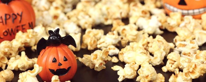 Tres recetas de Halloween con palomitas de maíz